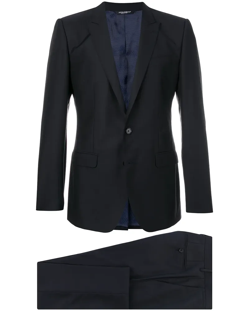Dolce & Gabbana Zweiteiliger Anzug - Schwarz Schwarz