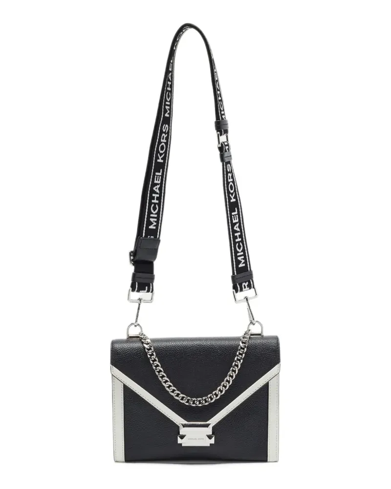 Michael Kors Whitney Schultertasche mit Kette - Schwarz Schwarz