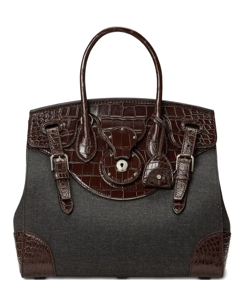 Ralph Lauren Mittelgroße Ricky 33 Tote Bag - Braun Braun