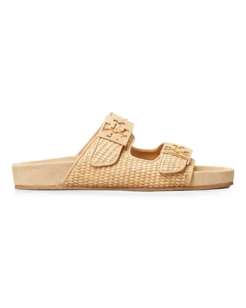 Tory Burch Mellow raffia sandals - Nude Nude