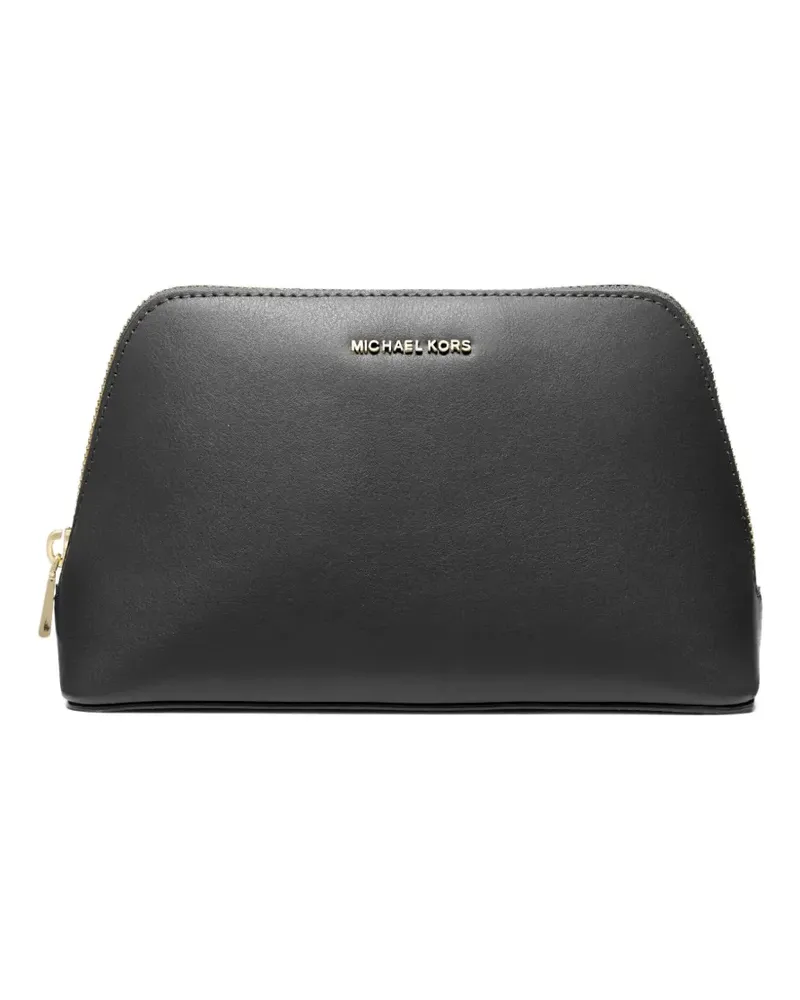 Michael Kors jet set leather travel pouch - Schwarz Schwarz