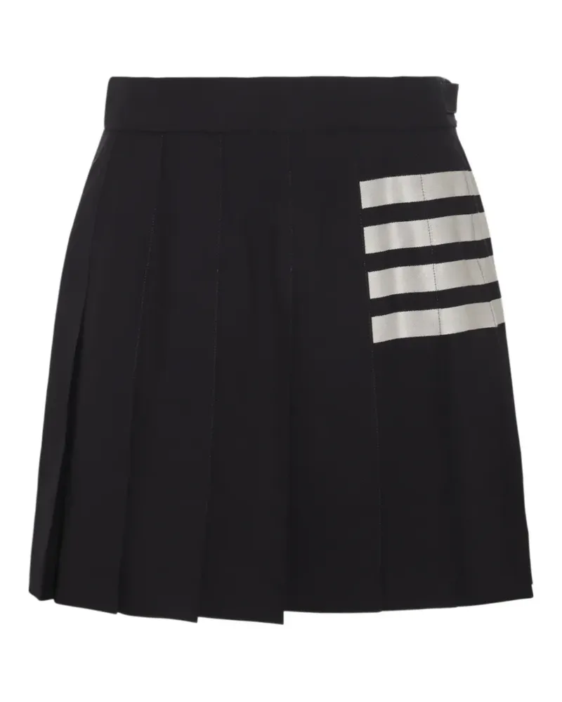 Thom Browne Minirock mit Falten - Blau Blau