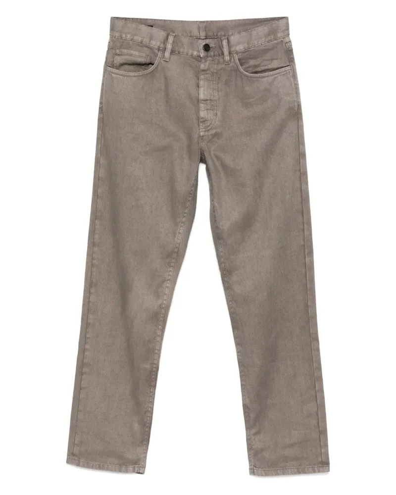 Ermenegildo Zegna Jeans mit geradem Bein - Grau Grau