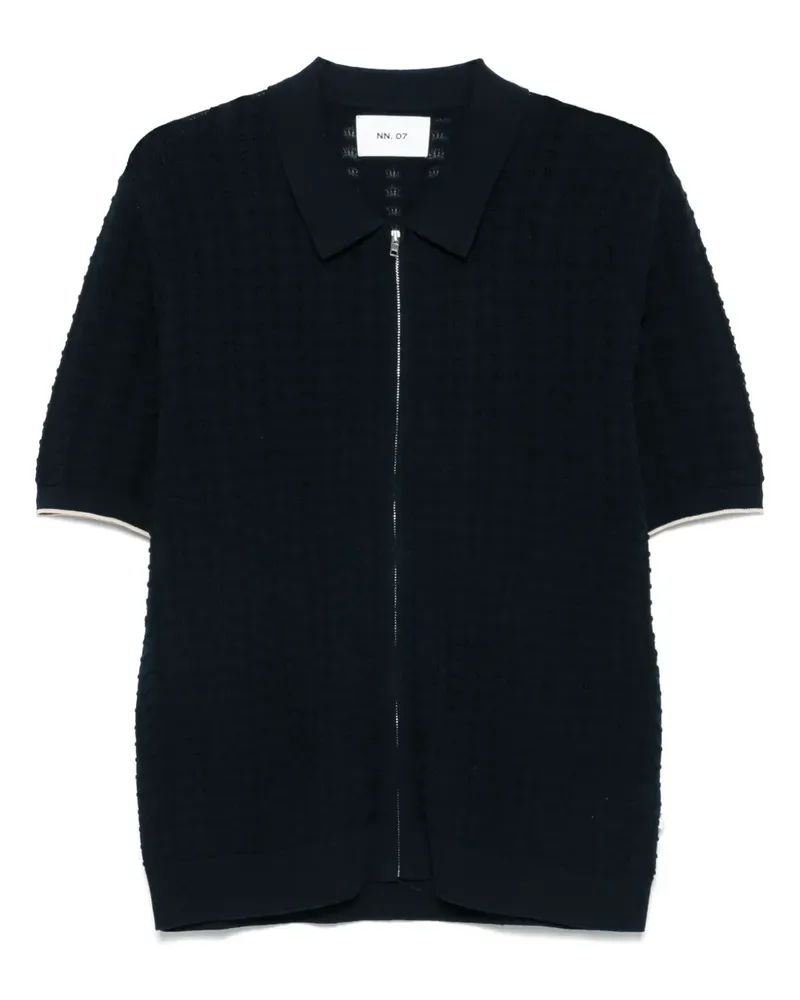 NN 07 Gustav Cardigan - Blau Blau