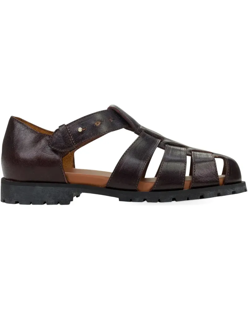 Aimé Leon Dore leather sandals - Braun Braun