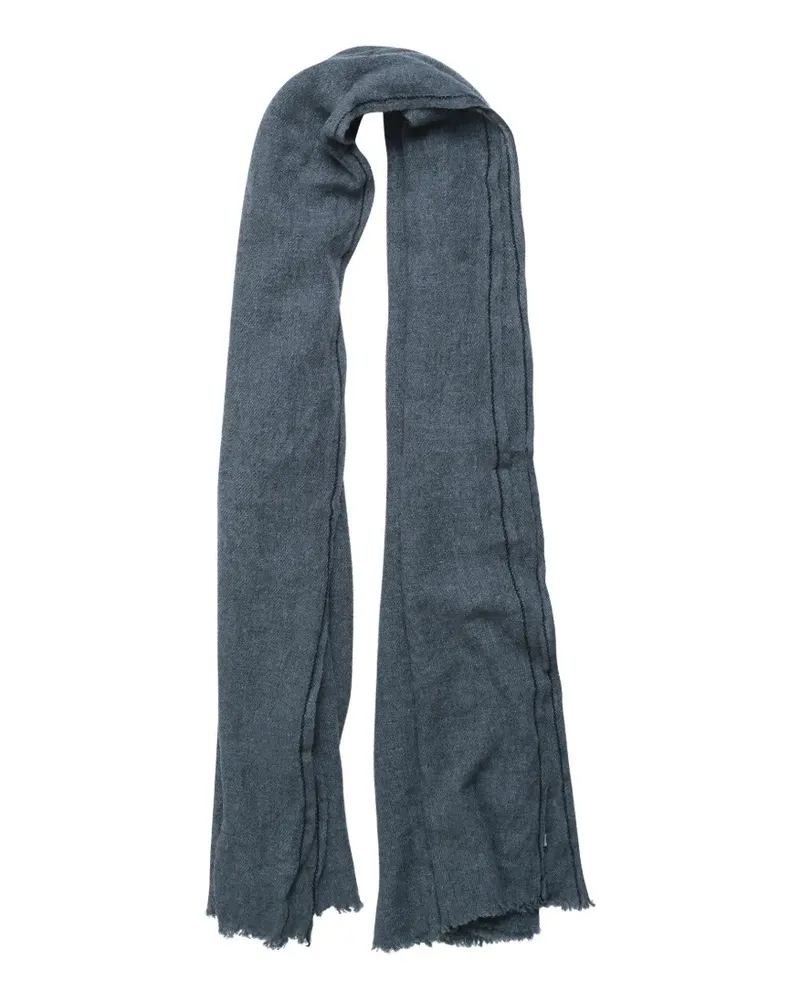 Comme des Garçons x William Welstead frayed-edge scarf - Grau Grau