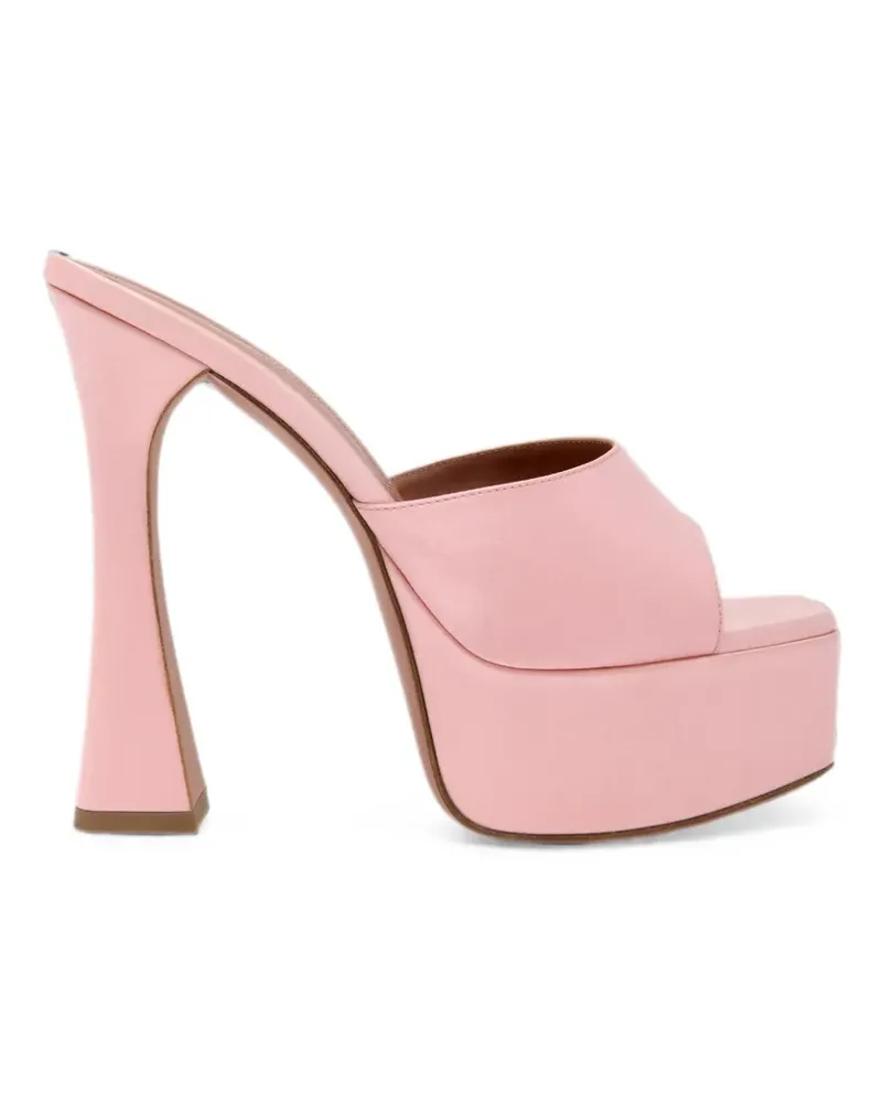 Amina Muaddi Dalida heeled sandals - Rosa Rosa