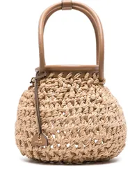 Cult Gaia Gewebter Enya Shopper Nude