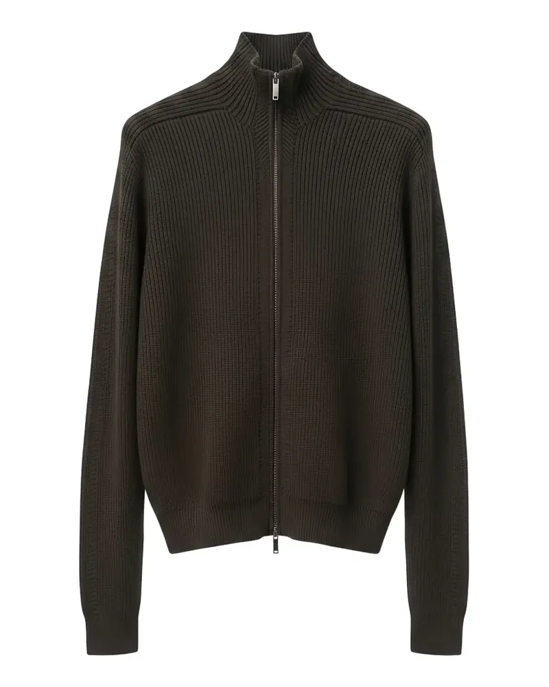 Emporio Armani Gerippter Cardigan - Braun Braun