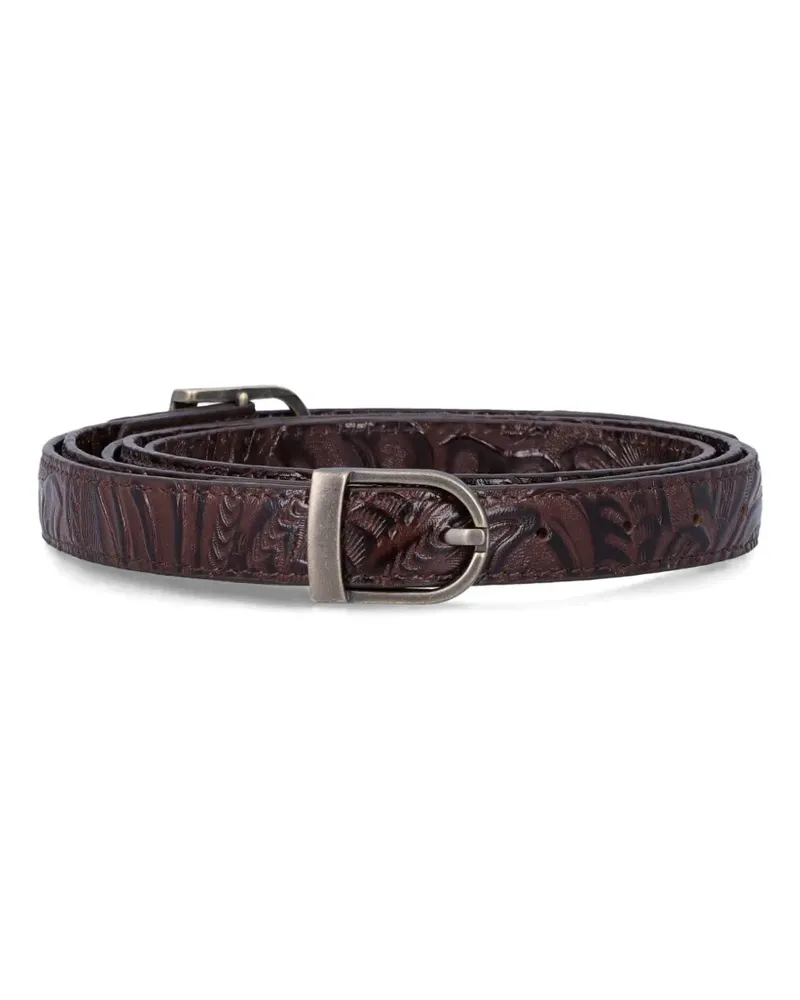 LOW CLASSIC two-way buckle belt - Braun Braun