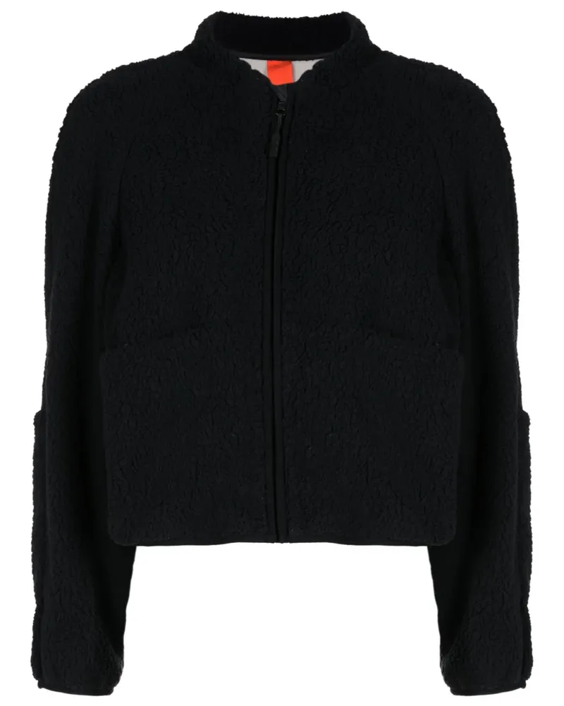 Osklen Fleecejacke mit Reißverschluss - Schwarz Schwarz