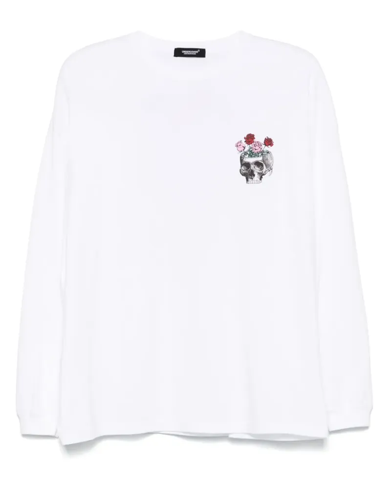 Undercover T-Shirt mit Logo-Print - Weiß Weiß