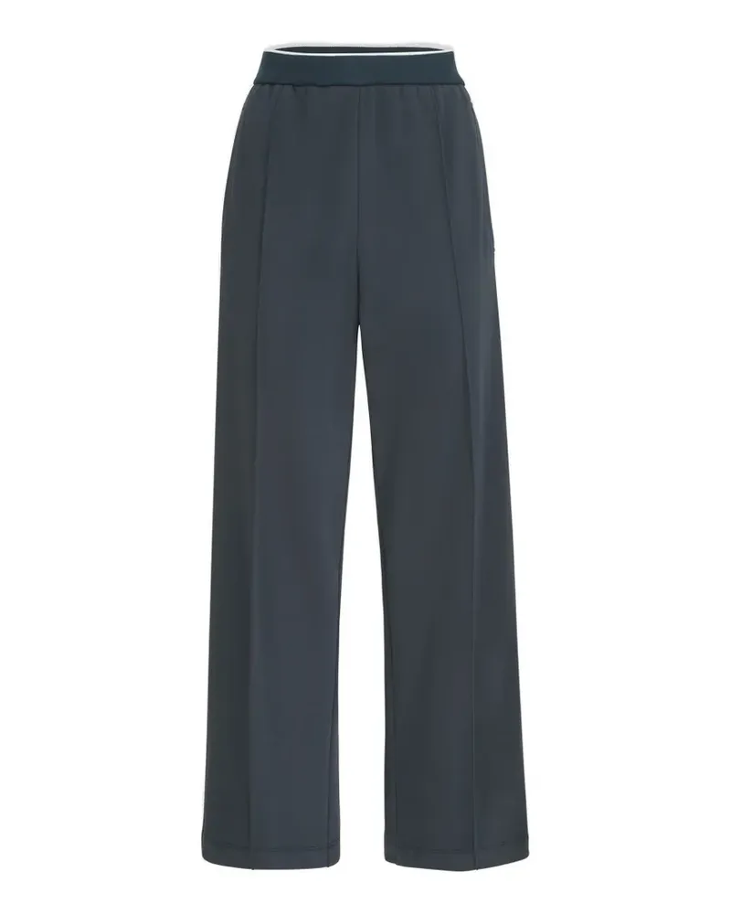 Brunello Cucinelli Jogginghose mit Ziernähten - Blau Blau