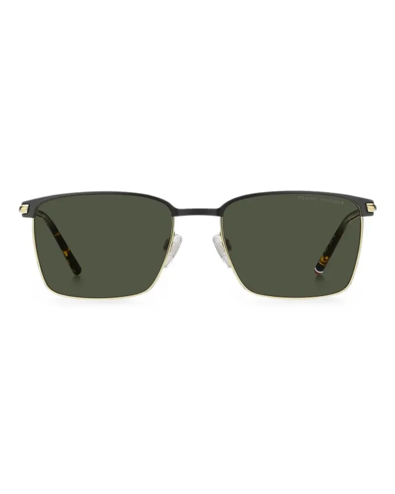 Tommy Hilfiger Preppy square-frame sunglasses - Schwarz Schwarz