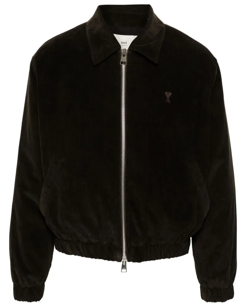 AMI Paris Ami de Coeur Hemdjacke - Grün Grün