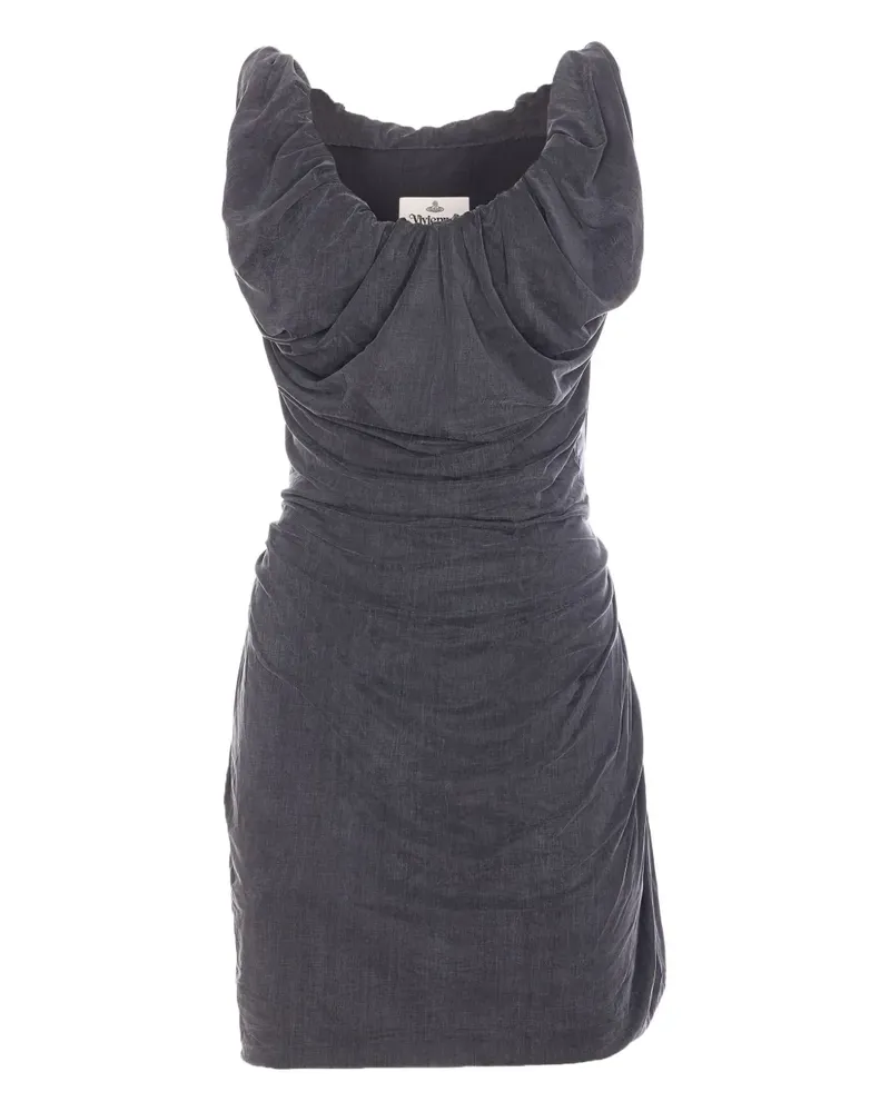 Vivienne Westwood Ginnie Amber Minikleid - Grau Grau
