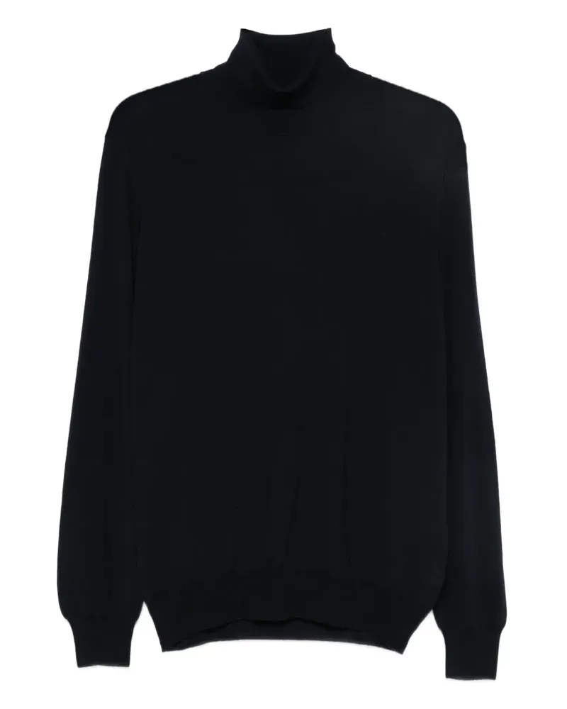 Tagliatore Pullover mit Rollkragen - Blau Blau