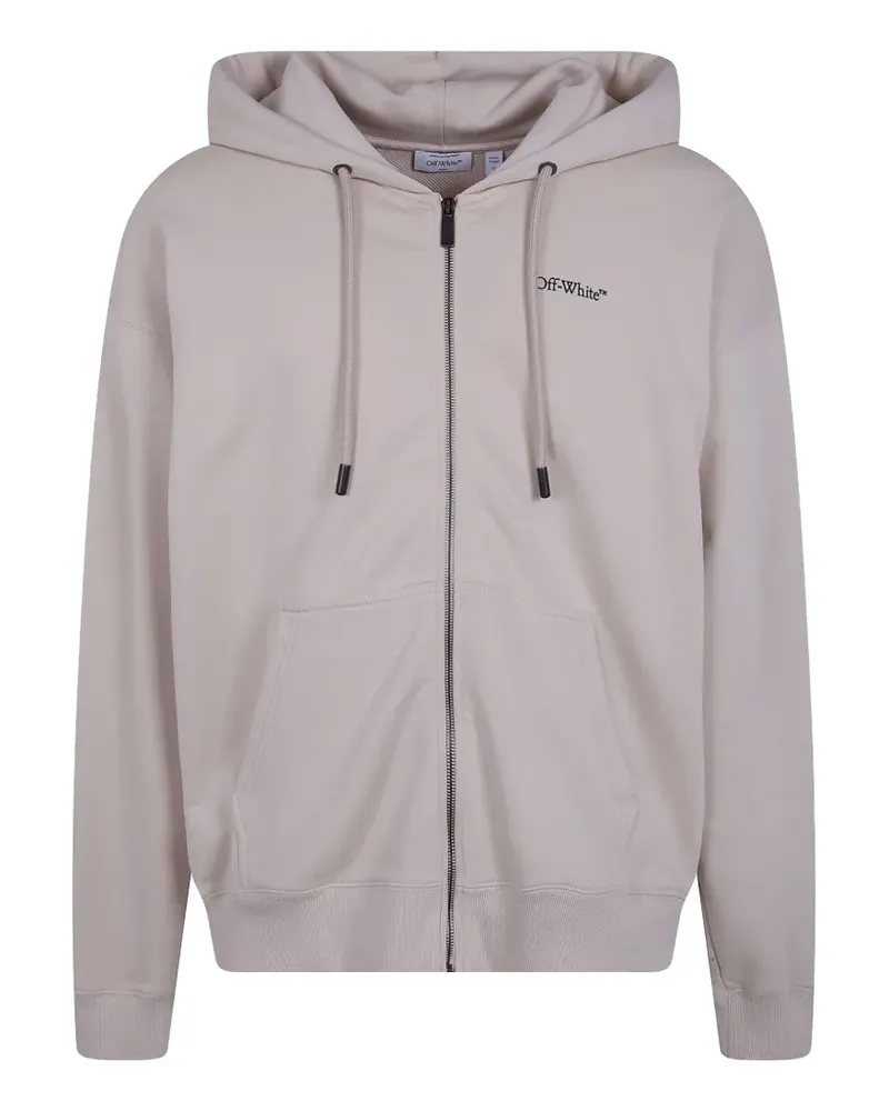 OFF-WHITE Langärmeliger Hoodie - Grau Grau