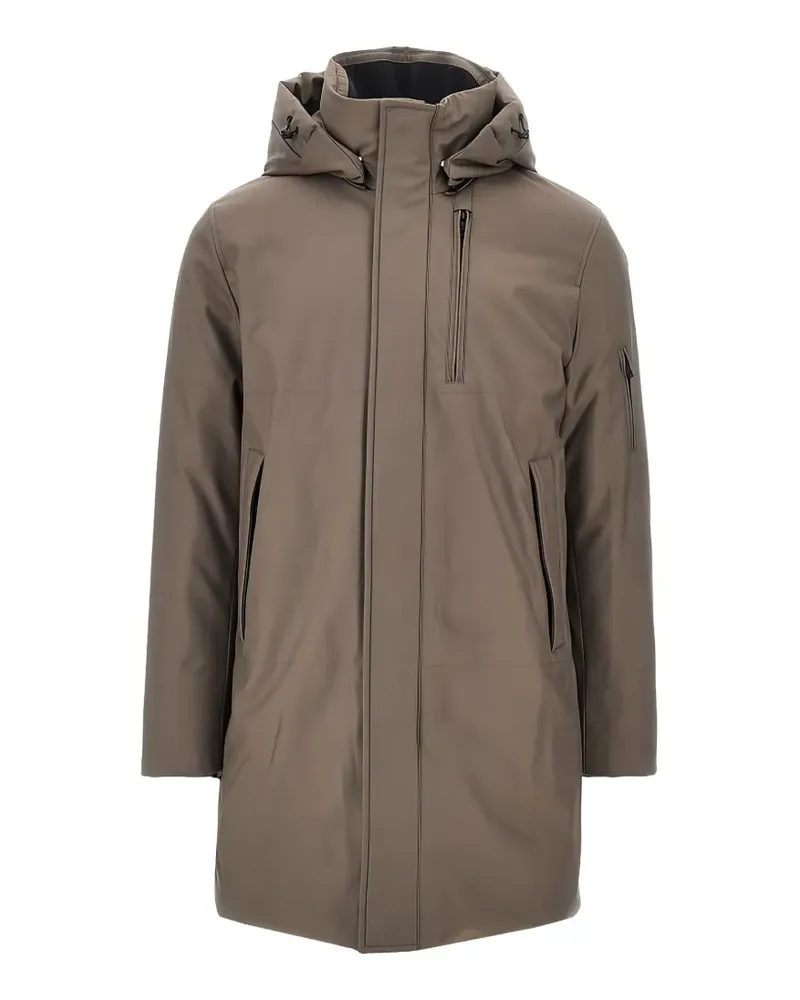 DUNO Geyser hooded coat - Nude Nude