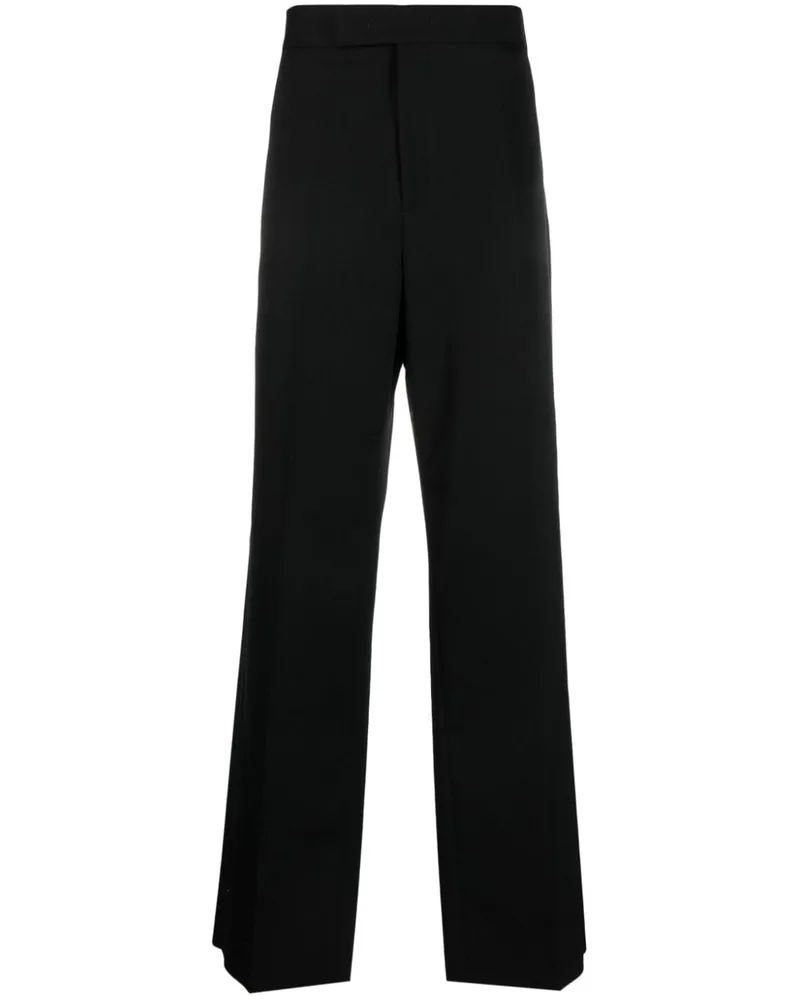 Jil Sander Hose mit geradem Bein - Schwarz Schwarz