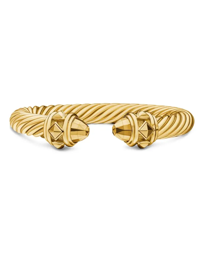 David Yurman 18kt Renaissance Cablespira Gelbgoldarmband 9mm Gold