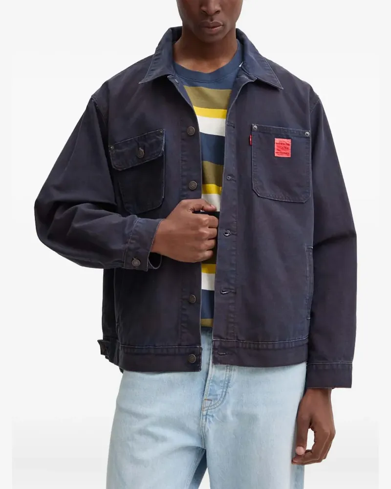 Levi's pocket-patch jacket - Blau Blau