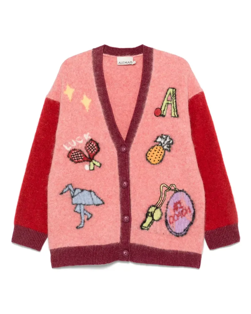ALEMAIS Court Cardigan - Pink Pink