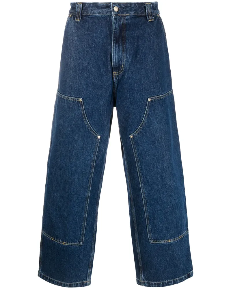 Carhartt WIP Tief sitzende Nash DK Jeans - Blau Blau