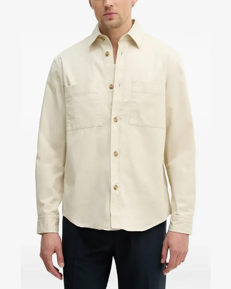 HUGO BOSS Hemd mit Brusttasche - Nude Nude