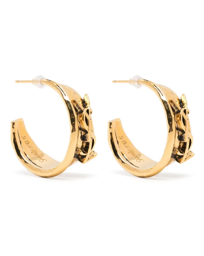 Saint Laurent Creoles Roche earrings - Gold Gold