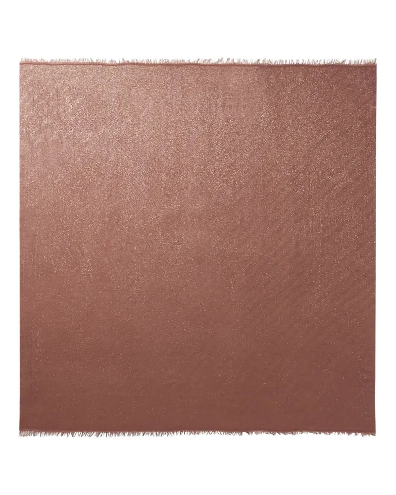 Peserico Schal im Glitter-Look - Braun Braun