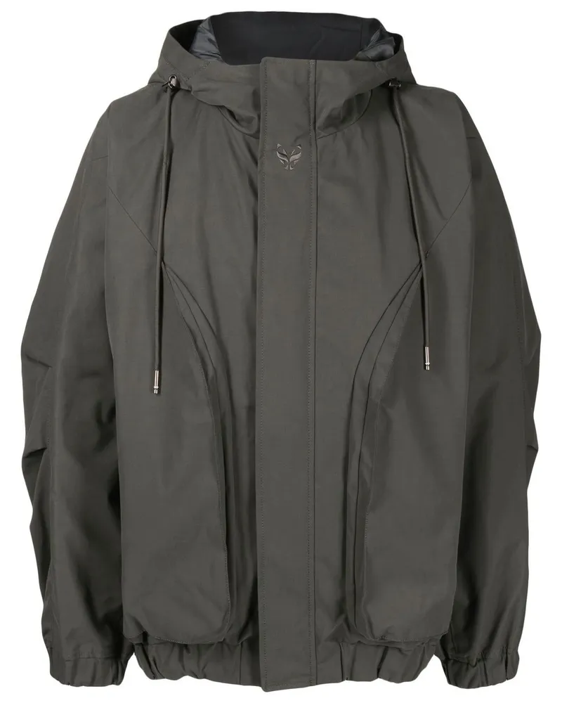 SONGZIO Windbreaker mit Kapuze - Grau Grau