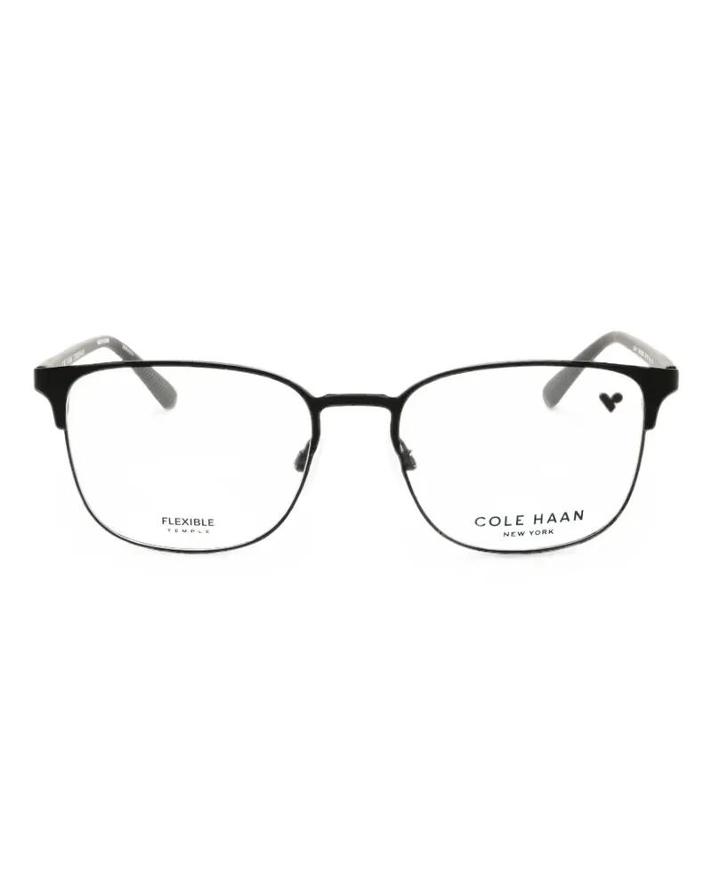 COLE HAAN Zerøgrand Brille mit eckigem Gestell - Schwarz Schwarz