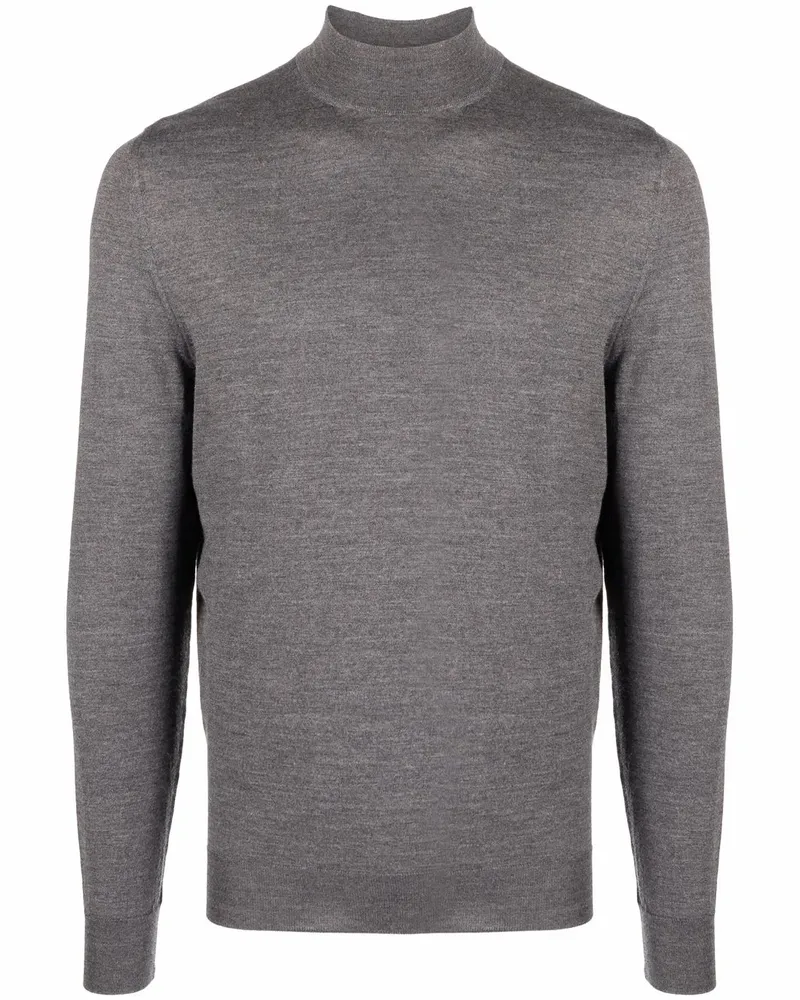 Drumohr  Pullover mit Rollkragen - Grau Grau