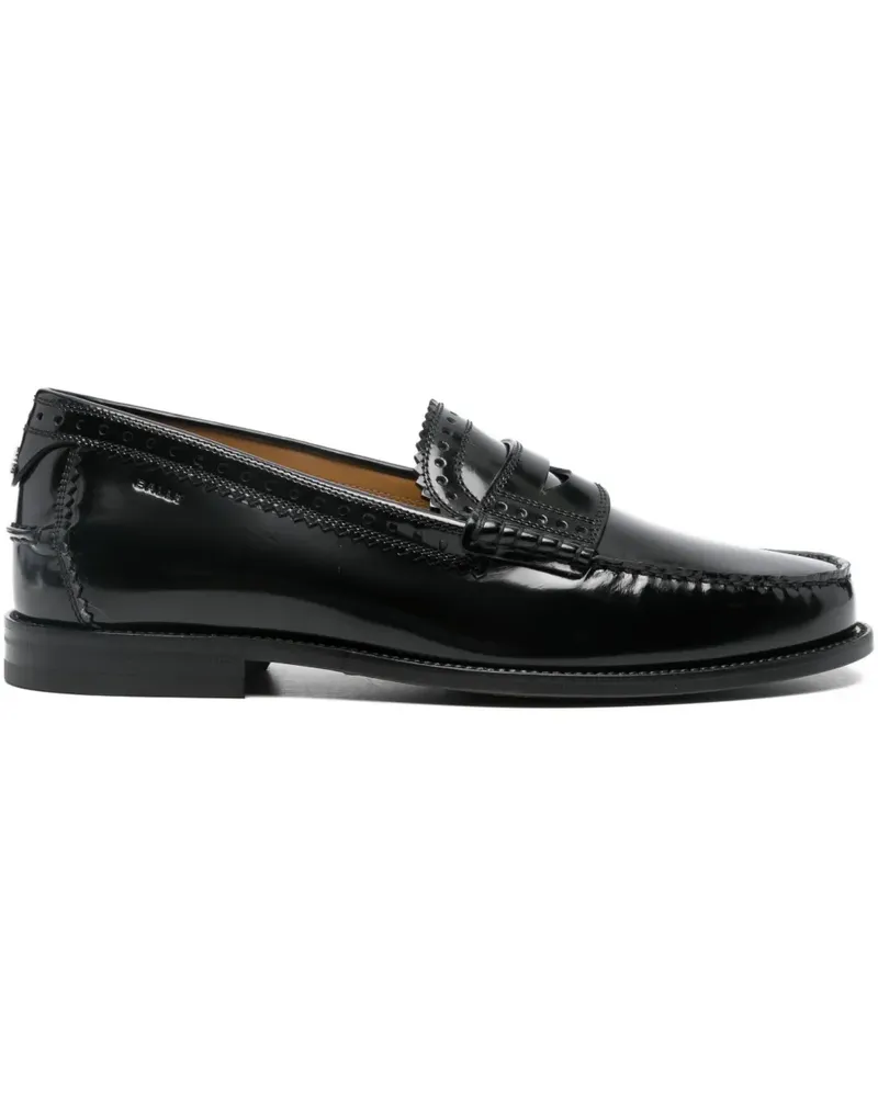 Bally Penny-Loafer aus Leder - Schwarz Schwarz