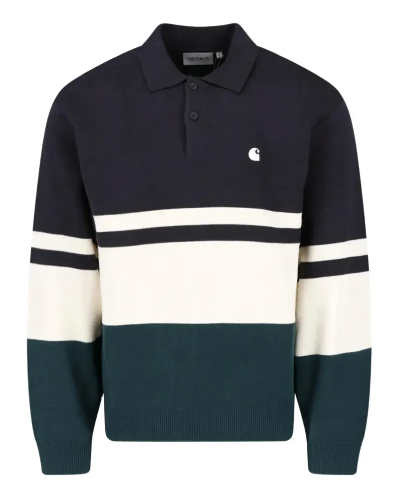 Carhartt WIP L Austin polo sweater - Blau Blau