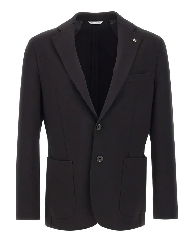 Manuel Ritz single-breasted blazer - Schwarz Schwarz