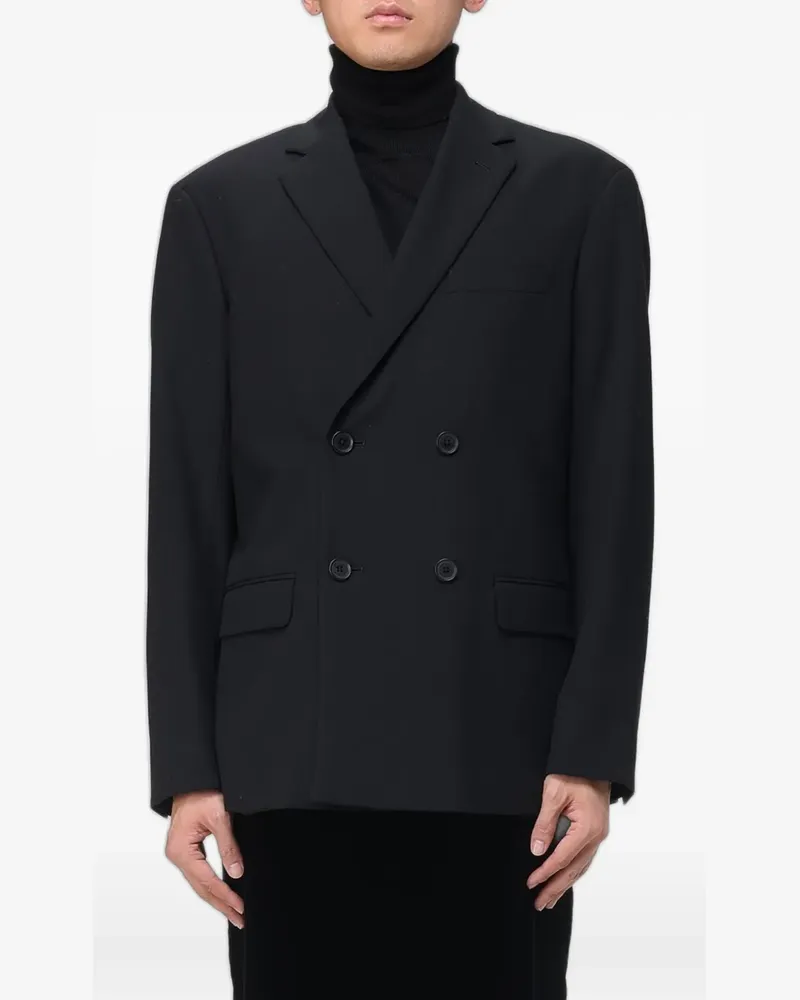 Emporio Armani double-breasted blazer - Schwarz Schwarz