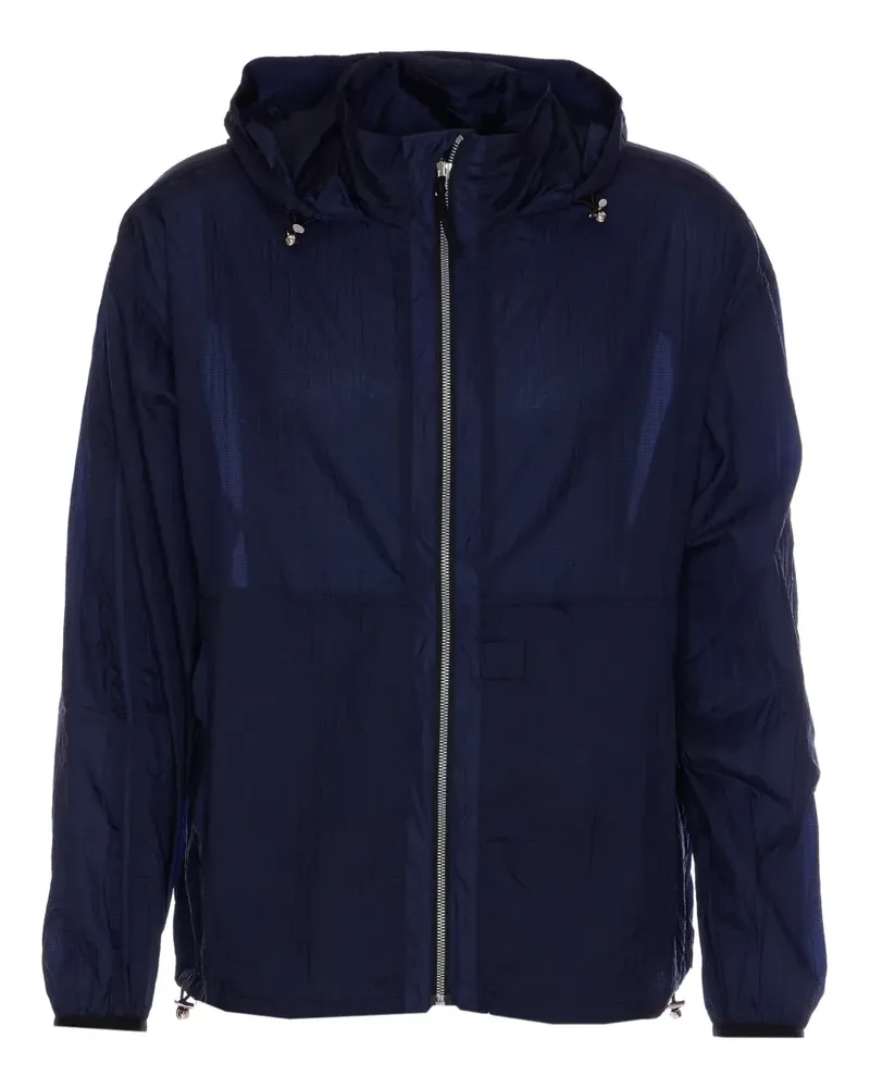Premiata Windbreaker aus Ripstop - Blau Blau