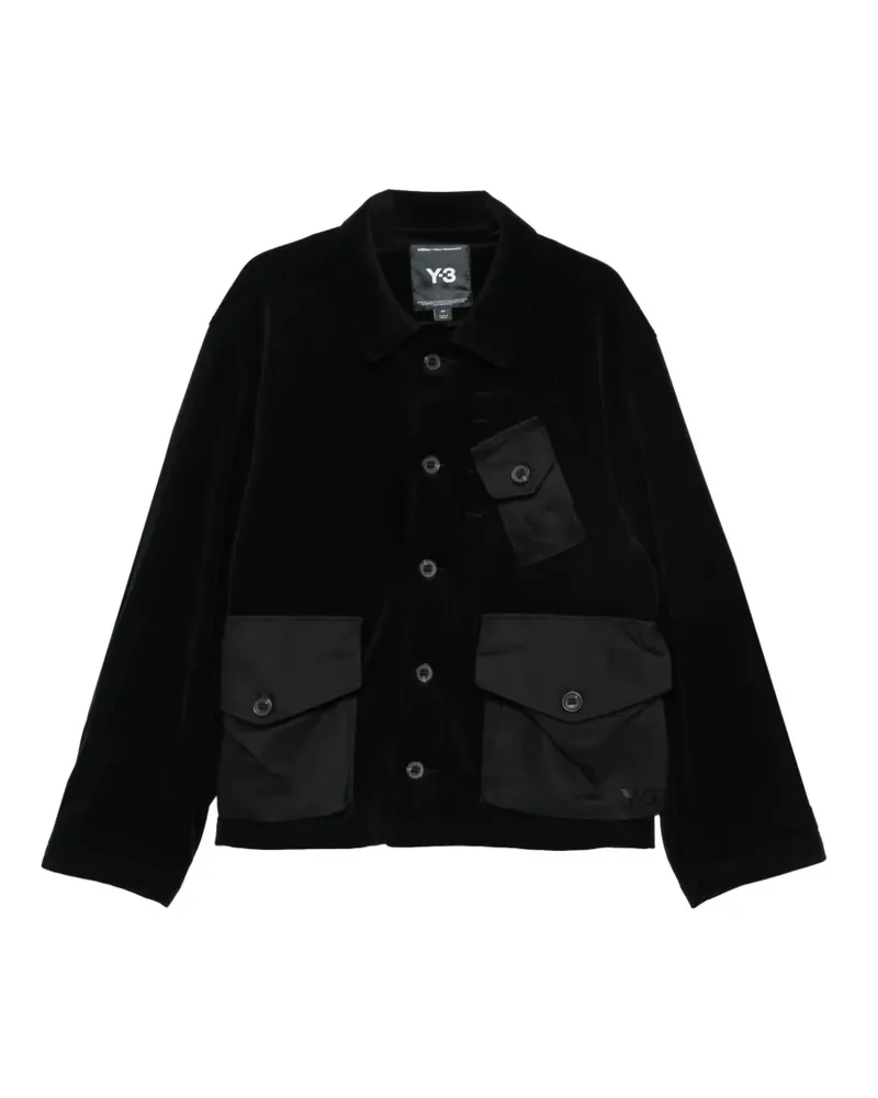 Y-3 Hemd mit mehreren Taschen - Schwarz Schwarz