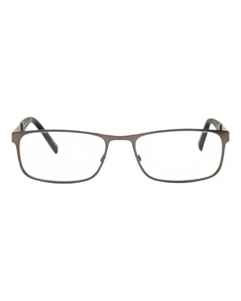 Tommy Hilfiger Brille mit eckigem Gestell - Grau Grau