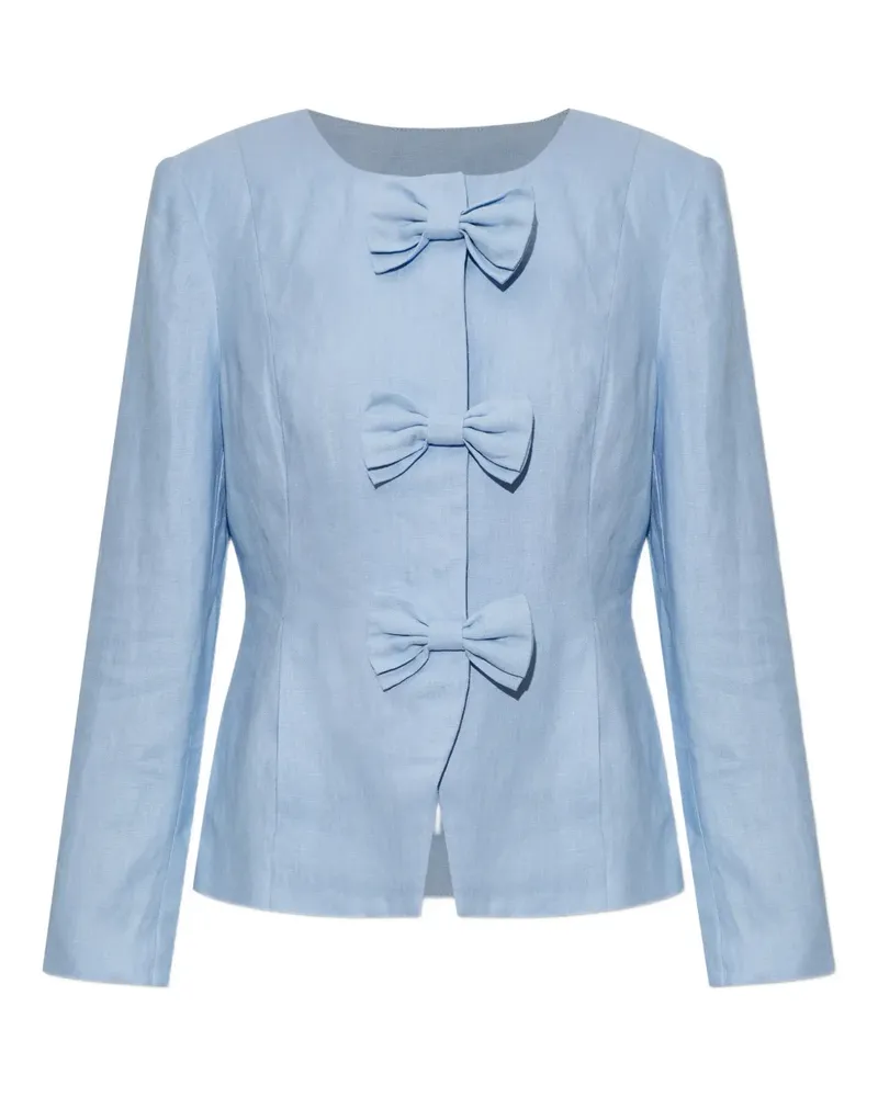 Posse Harper bow jacket - Blau Blau