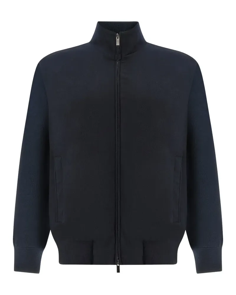 Paul & Shark Layover Pullover mit Reißverschluss - Blau Blau