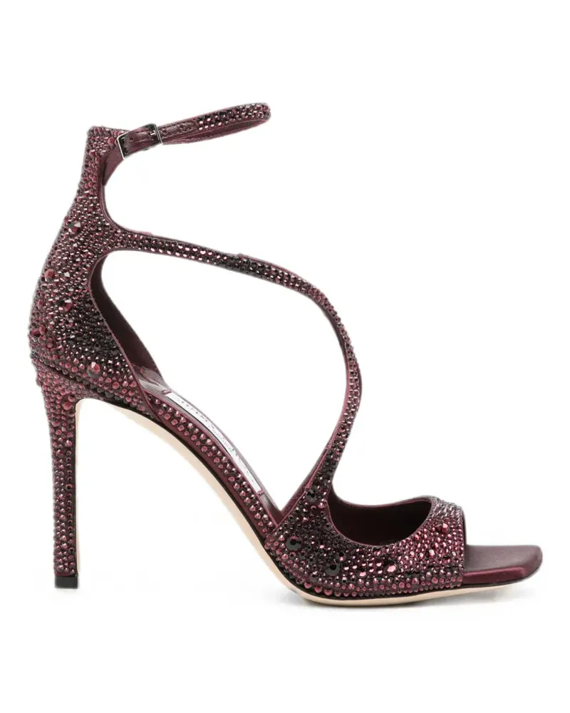 Jimmy Choo Azia crystal-embellished sandals - Violett Violett
