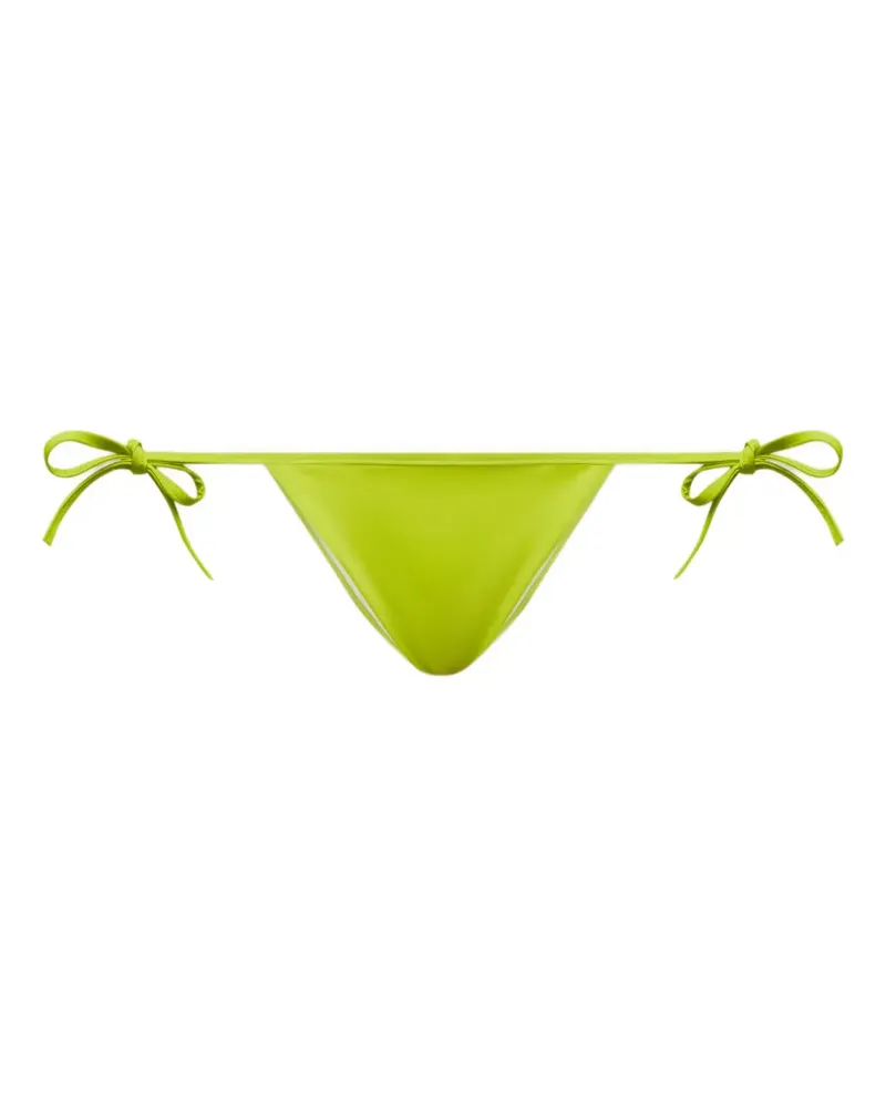 Dsquared2 Besticktes Bikinihöschen - Gelb Gelb