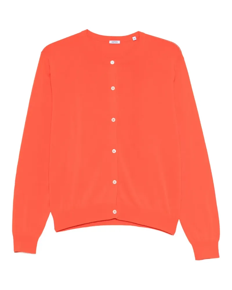 ASPESI Geknöpfter Cardigan - Orange Orange