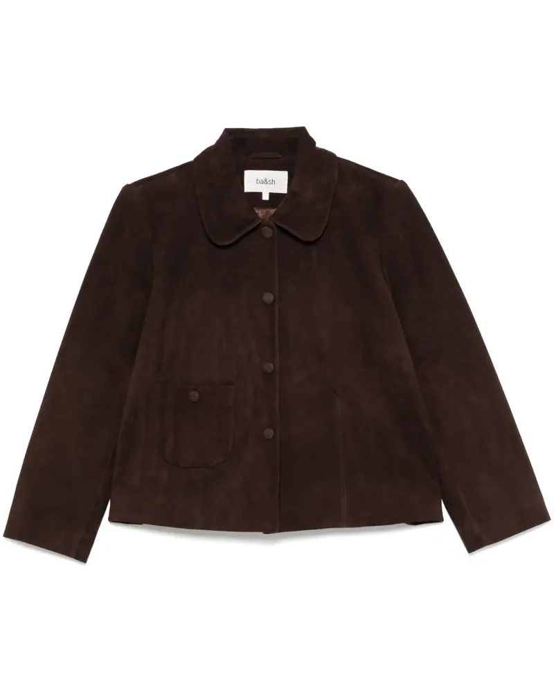ba&sh Milas Jacke - Braun Braun