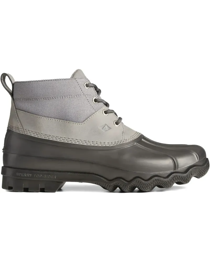 Sperry Top Sider Brewster Schnürstiefel aus Gummi mit Ente - Grau Grau