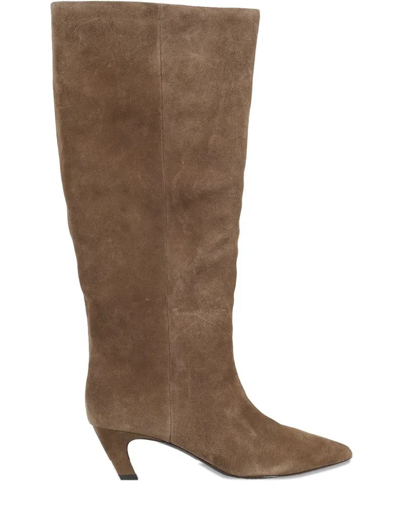 ash 50mm Violet pointed-toe boots - Braun Braun