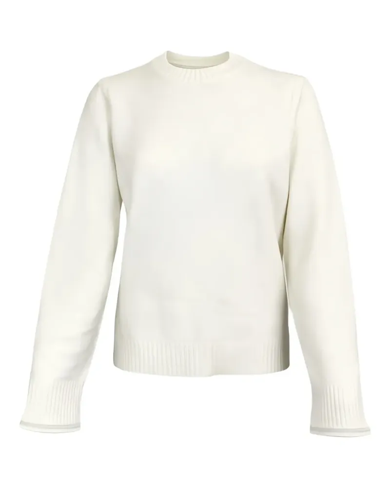 Fabiana Filippi Kaschmirpullover mit Rundhalsausschnitt - Weiß Weiß